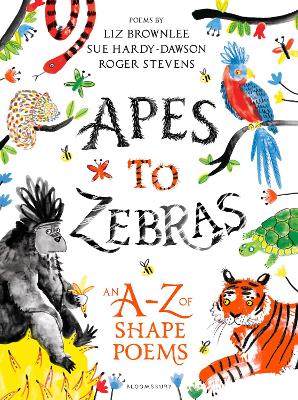 Apes to Zebras: An A-Z of Shape Poems book