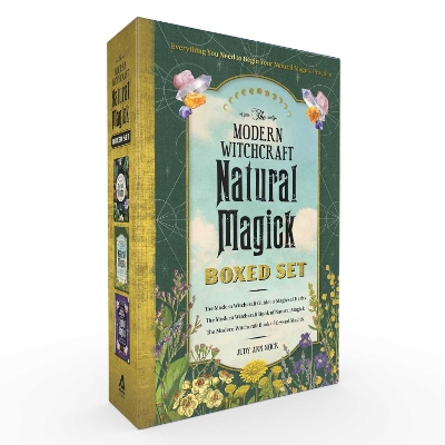 The The Modern Witchcraft Natural Magick Boxed Set: The Modern Witchcraft Guide to Magickal Herbs, The Modern Witchcraft Book of Natural Magick, The Modern Witchcraft Book of Crystal Magick by Judy Ann Nock