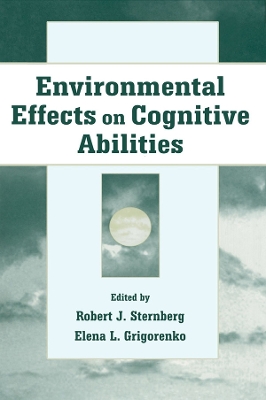 Environmental Effects on Cognitive Abilities book