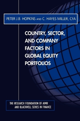 Country, Sector and Company Factors in Global Equity Portfolios book