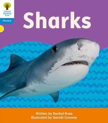 Oxford Reading Tree: Floppy's Phonics Decoding Practice: Oxford Level 3: Sharks book