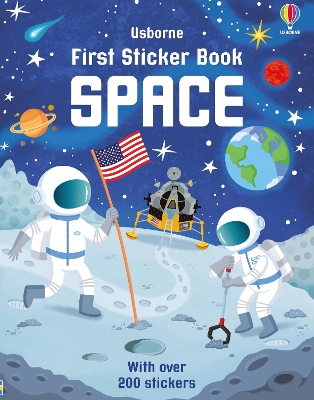First Sticker Book Space book