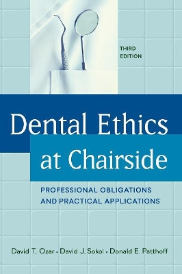 Dental Ethics at Chairside book