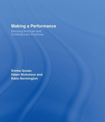 Making a Performance book