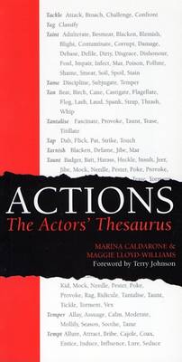 Actions: The Actors' Thesaurus book