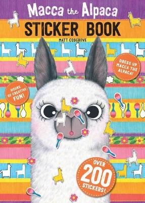 Macca the Alpaca Sticker Book book