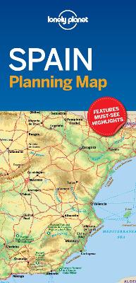 Lonely Planet Spain Planning Map book