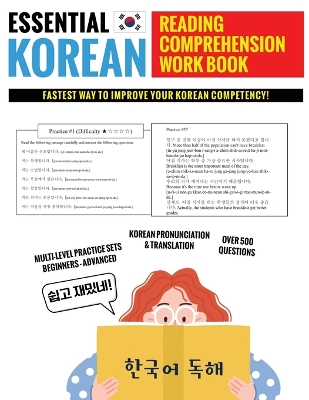 Essential Korean Reading Comprehension Workbook: Multi-Level Practice Sets With Over 500 Questions book