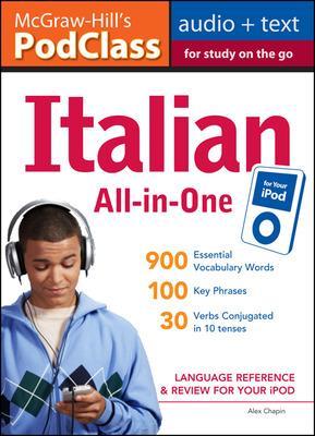 McGraw-Hill's PodClass Italian All-in-One Study Guide (MP3 Disk) book