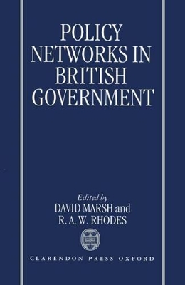 Policy Networks in British Government book