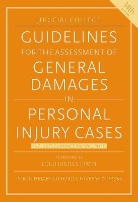 Guidelines for the Assessment of General Damages in Personal Injury Cases book