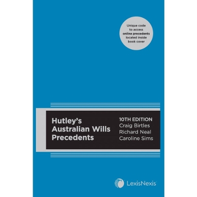 Hutley’s Australian Wills Precedents book