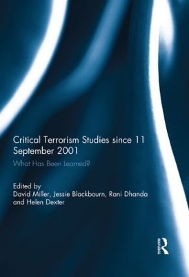 Critical Terrorism Studies since 11 September 2001 book