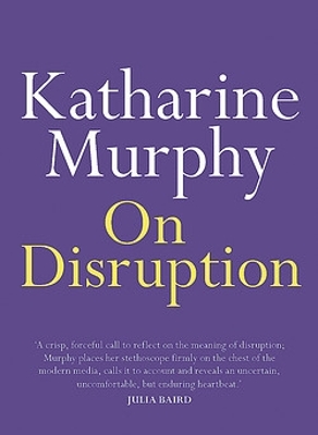 On Disruption book