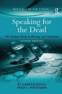 Speaking for the Dead by D. Gareth Jones