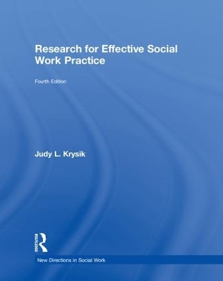 Research for Effective Social Work Practice book