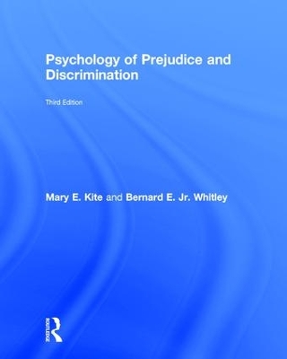 Psychology of Prejudice and Discrimination by Mary E. Kite