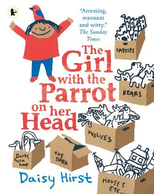 The Girl with the Parrot on Her Head by Daisy Hirst