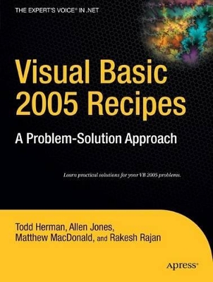 Visual Basic 2005 Recipes book