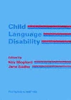 Child Language Disability Vol.1 book