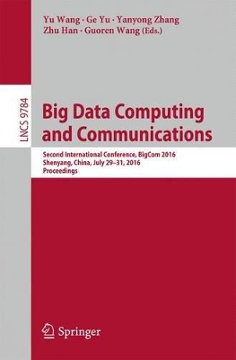 Big Data Computing and Communications book