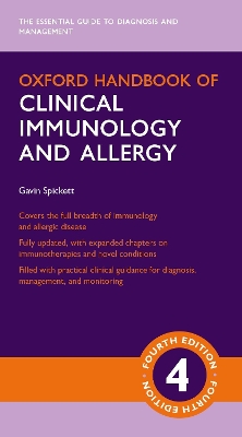 Oxford Handbook of Clinical Immunology and Allergy by Gavin Spickett