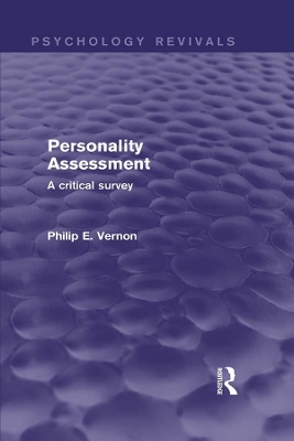 Personality Assessment book