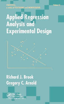 Applied Regression Analysis and Experimental Design book