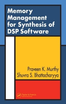 Memory Management for Synthesis of DSP Software book