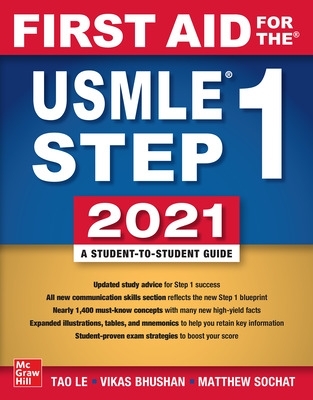 First Aid for the USMLE Step 1 2021, Thirty first edition book