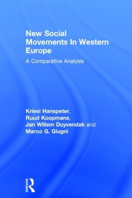 New Social Movements In Western Europe: A Comparative Analysis by Kriesi Hanspeter