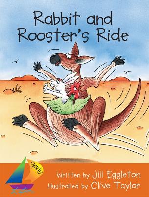 A Rabbit and Rooster's Ride Big Book by EGGLETON