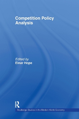 Competition Policy Analysis by Einar Hope