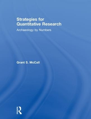 Strategies for Quantitative Research by Grant S. McCall