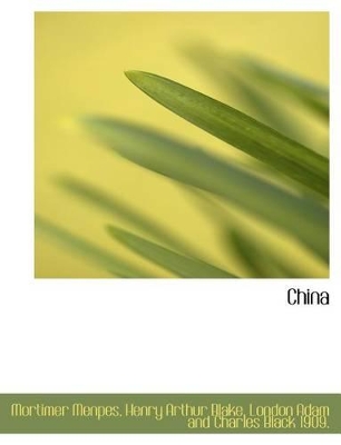 China by Mortimer Menpes