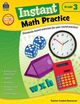 Instant Math Practice Grade 3 book