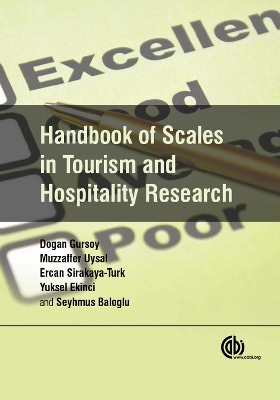 Handbook of Scales in Tourism and Hospitality Researc book