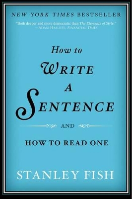 How to Write a Sentence book