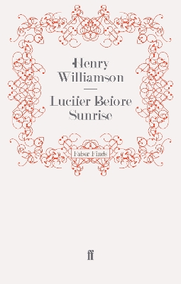Lucifer Before Sunrise book