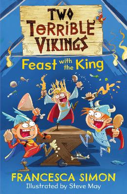 Two Terrible Vikings Feast with the King book