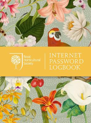 RHS Internet Password Logbook book