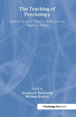 Teaching of Psychology book
