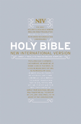 NIV Popular Hardback Bible with Cross-References by New International Version