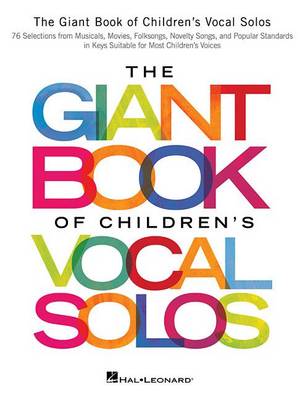 Giant Book Of Children's Vocal Solos book