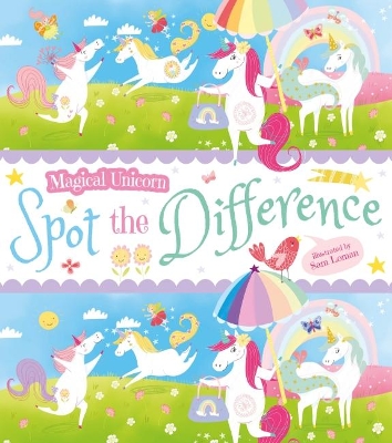 Magical Unicorn Spot the Difference Activity Book book