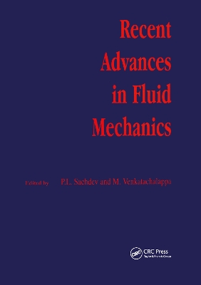 Recent Advances in Fluid Mechanics book