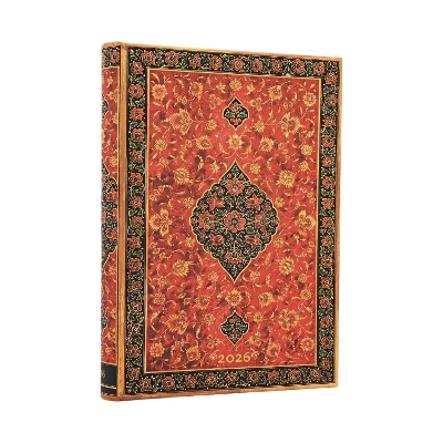 2026 Layla (Persian Poetry) Midi 12-month Day-at-a-Time Hardcover Flexi Dayplanner 2026 (Elastic Band Closure) book
