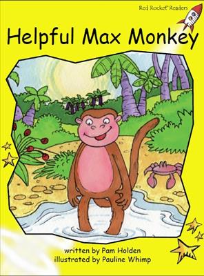 Helpful Max Monkey by Pam Holden