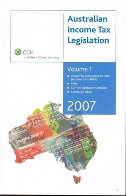 Australian Income Tax Legislation: v. 1 book