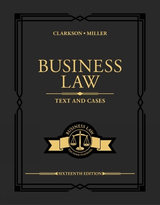 Business Law: Text and Cases book